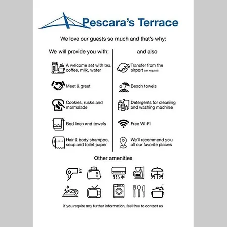 Pescara's Terrace Apartman *